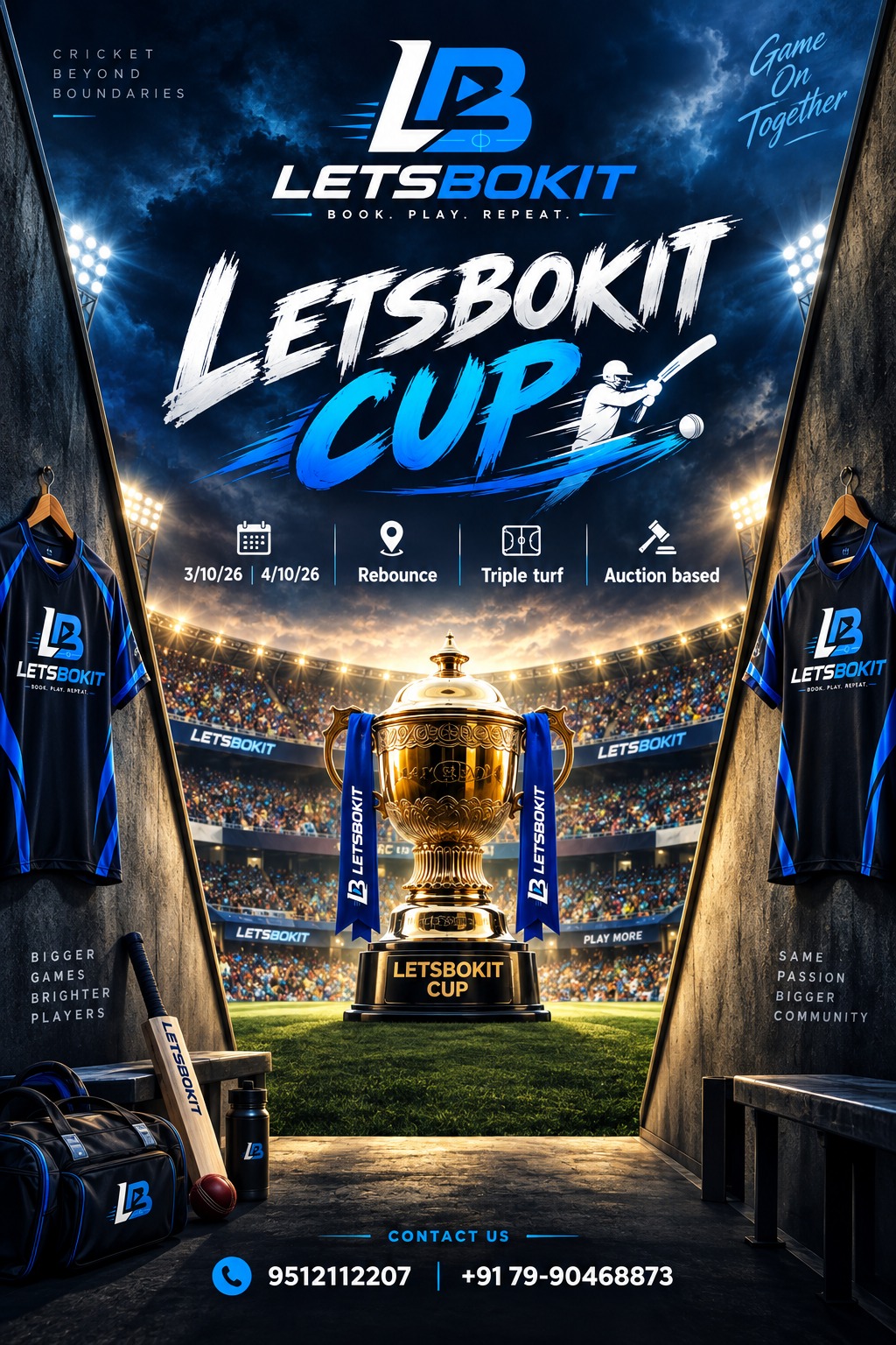 letsbokit Cricket Cup